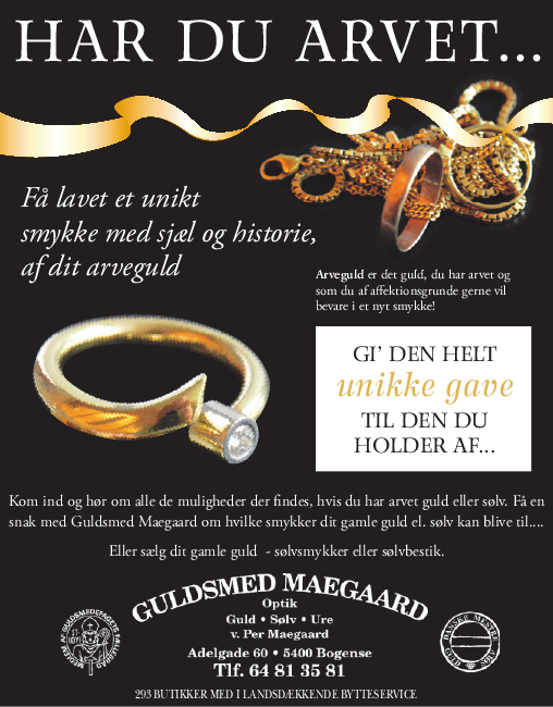 Guldsmed Maegaard -
