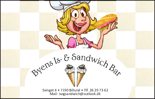byens is og sandwichbar billund åbningstider byens is og sandwichbar billund åbningstider