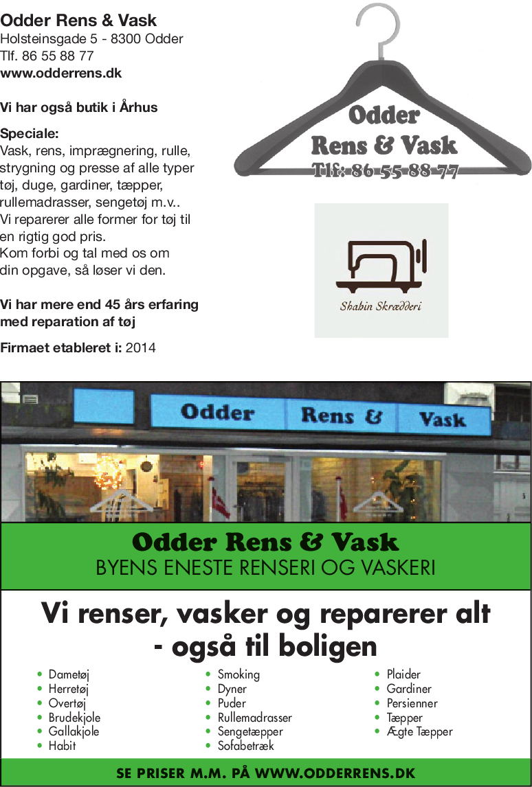 Mikroprocessor boks sponsor Odder Rens & Vask - E-Profil