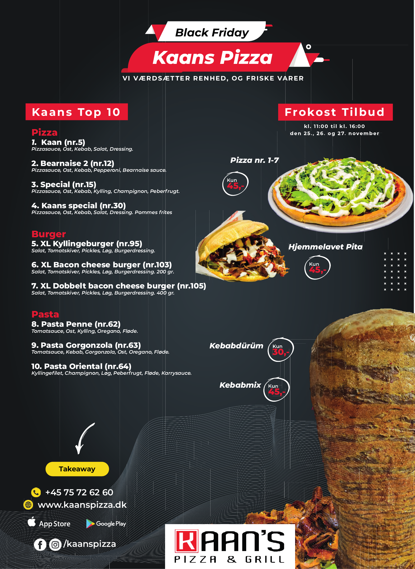 der matron Diktere Kaan's Pizza Og Grill v/ Fatih Kaya - E-Profil