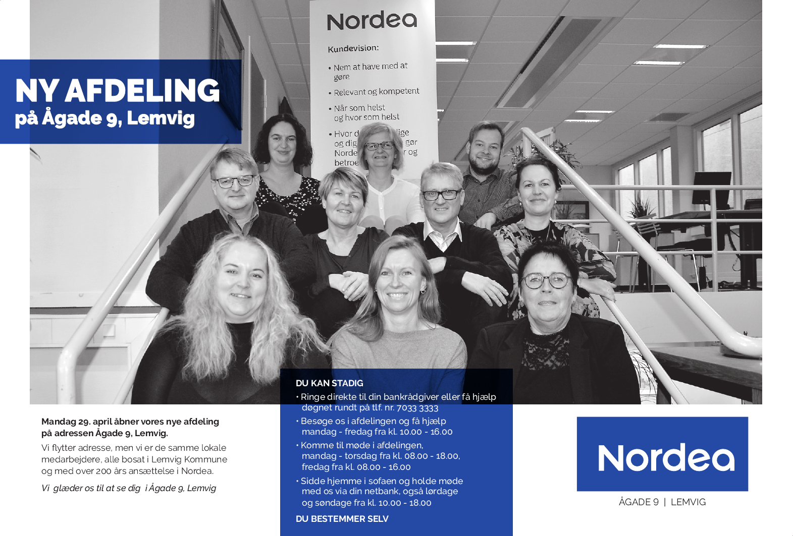 nordea lemvig kontakt
