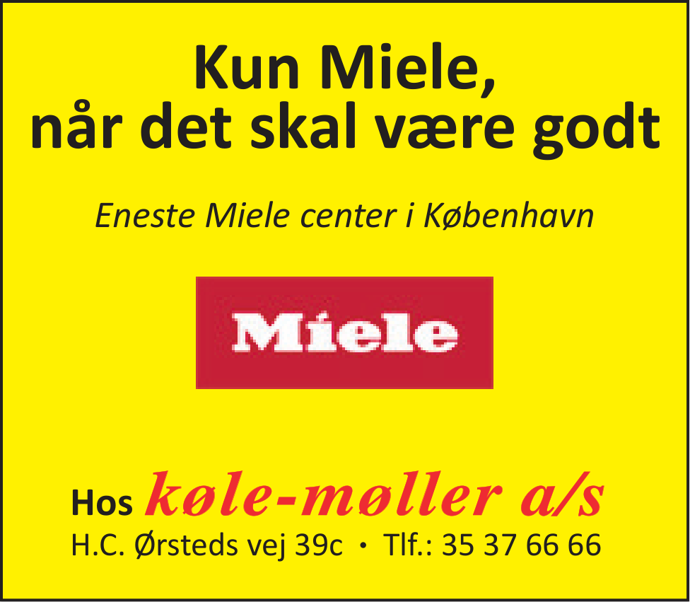 Standard Lover og forskrifter på Køle-Møller A/S - E-Profil