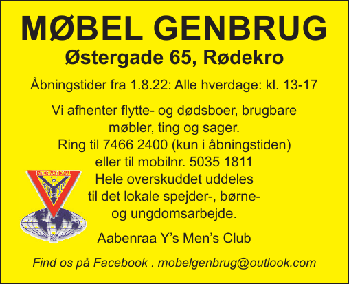 Møbelgenbrugsbutikken